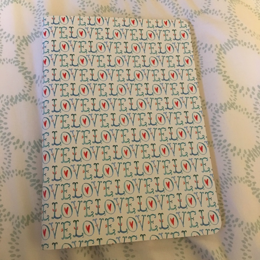 Adorable love notebook