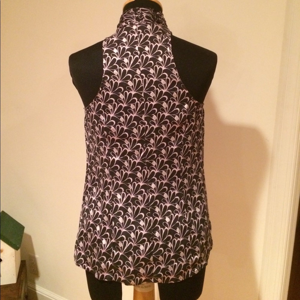 Patterned Silk Express Blouse - image 3