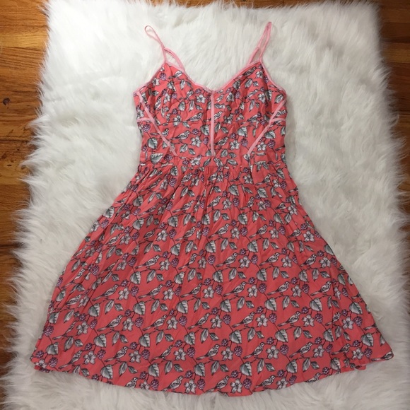 LC Lauren Conrad Dresses & Skirts - LC Lauren Conrad  Floral Bird Dress Sz 6 EUC