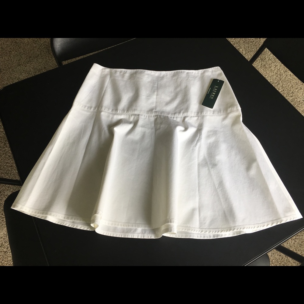 RALPH LAUREN Fit&Flare Skirt! 14, 100% COTTON!