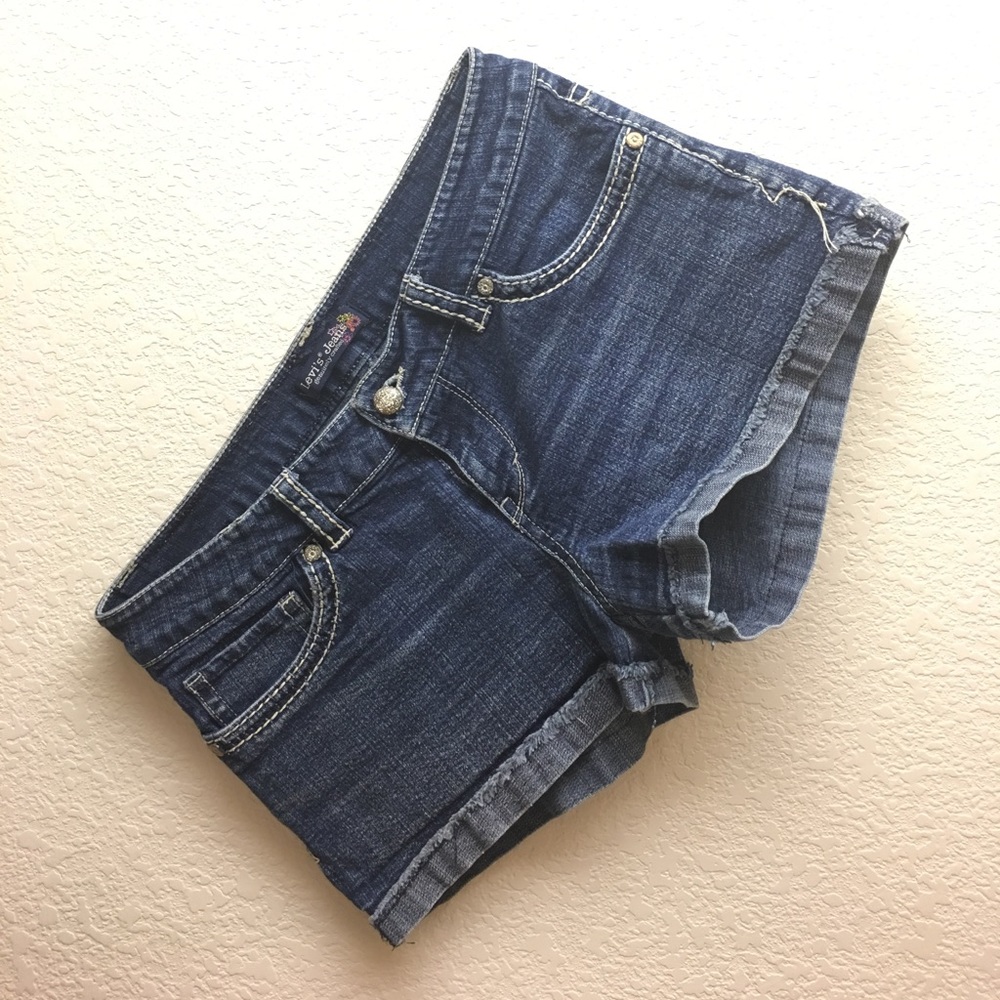 Denim Levi Shorts
