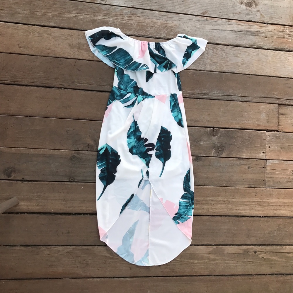 Cocktail Palm Midi Dress - Picture 6 of 8