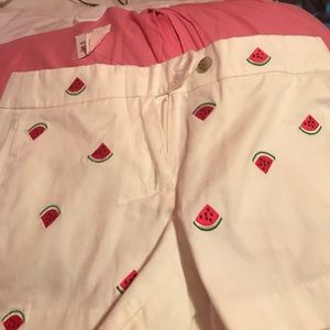 Watermelon J. Crew Chinos
