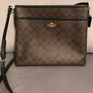 Coach File Bag in Signature