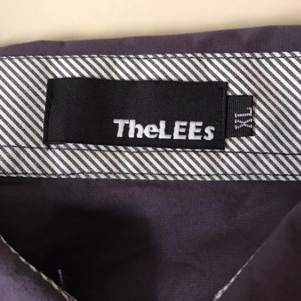 Mens purple long sleeve shirt
