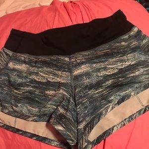 Lululemon speed shorts