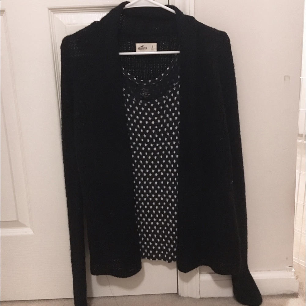 Hollister Navy Blue Cardigan