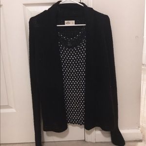 Hollister Navy Blue Cardigan