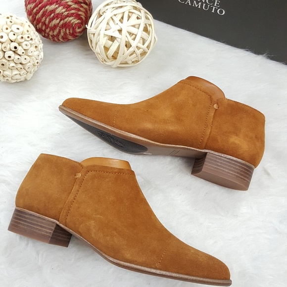 ⛔SOLD⛔NIB VINCE CAMUTO JODY ANKLE BOOTIE BROWN - Picture 6 of 6