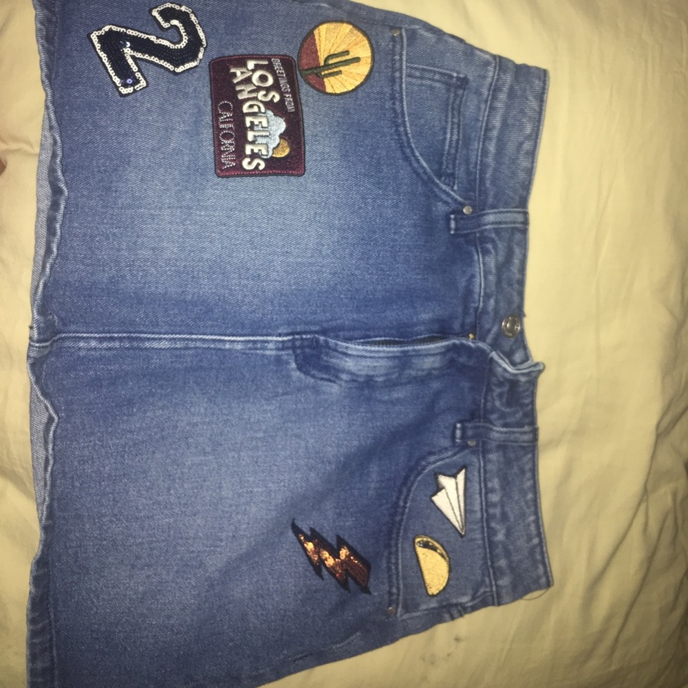 Denim mini skirt from Pacsun!