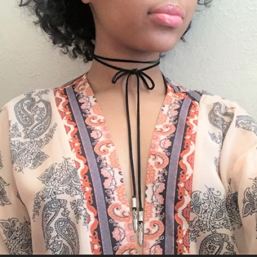 DaniRogue Leather Wrap Choker