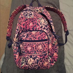 Vera Bradley Campus backpack in Katalina Pink