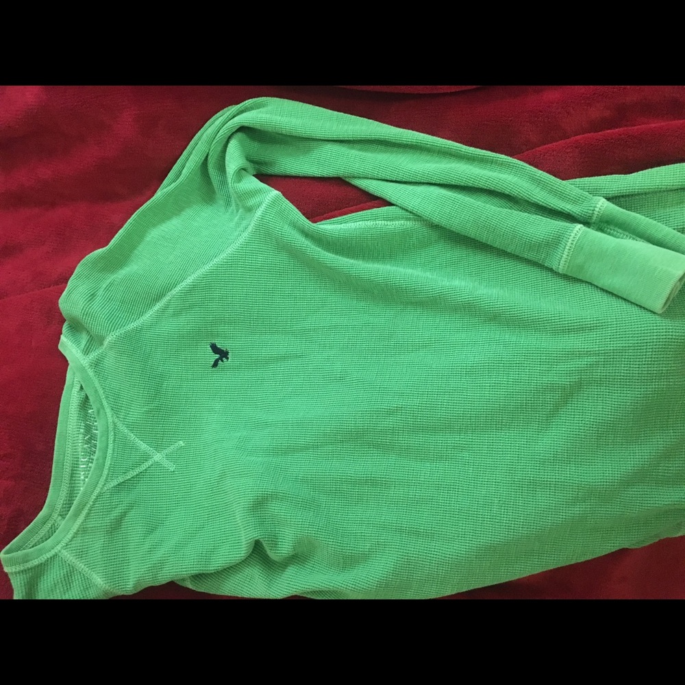 American Eagle green sweater