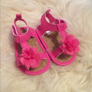 Pink sandals