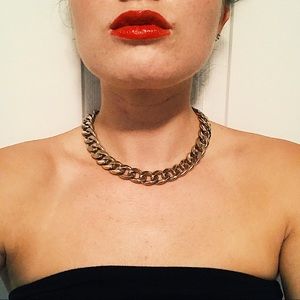 Forever 21: Gold Chain Necklace