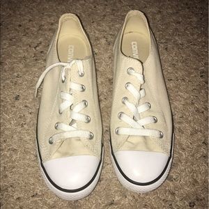Tan Converse