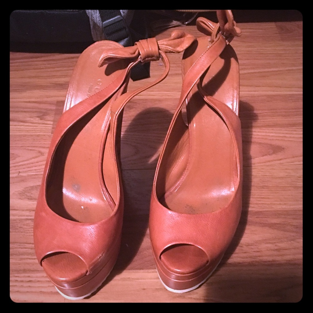 Gucci wedges