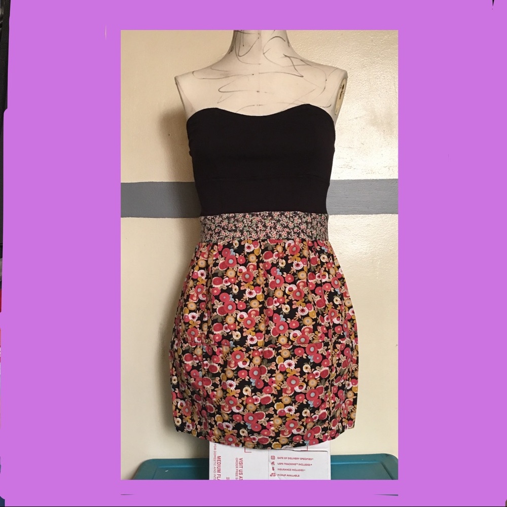 Mini Strapless Dress