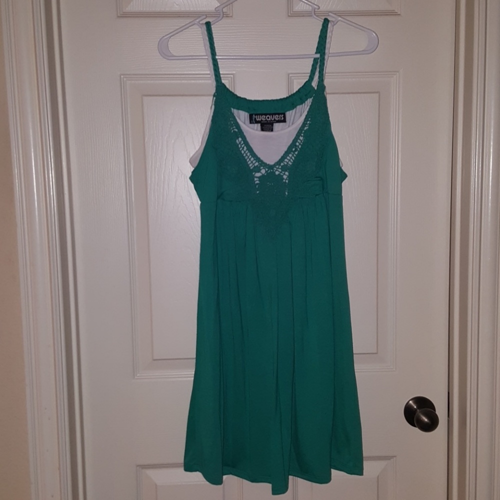Green dress