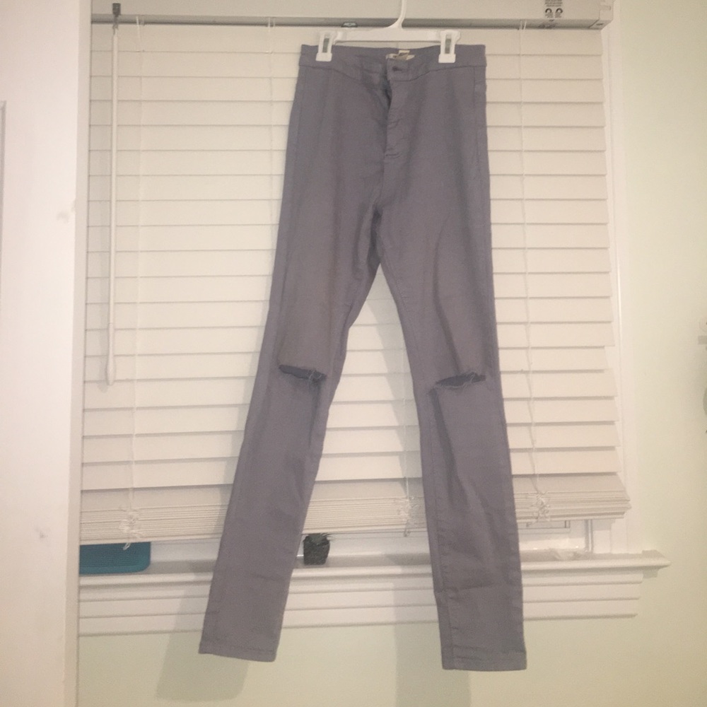 Grayish blue denim pants from forever 21!