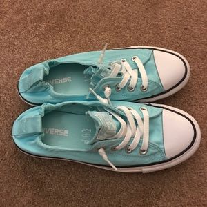 Baby blue converse