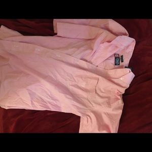 Pink Champs button down