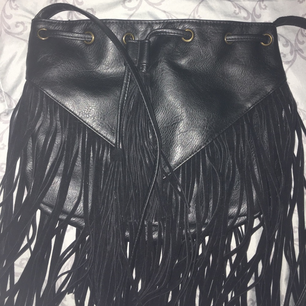 Fringe Crossbody