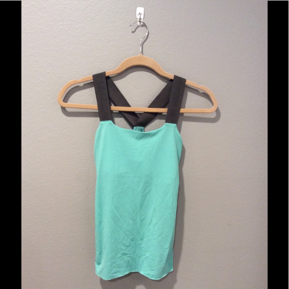 Lululemon Light blue razor tank