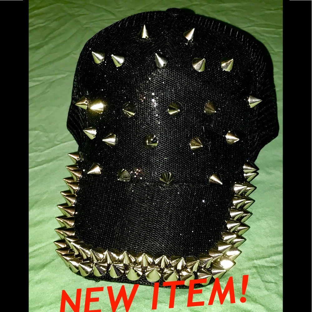 SPIKEY Goth Baseball Cap.