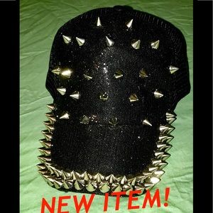 SPIKEY Goth Baseball Cap.