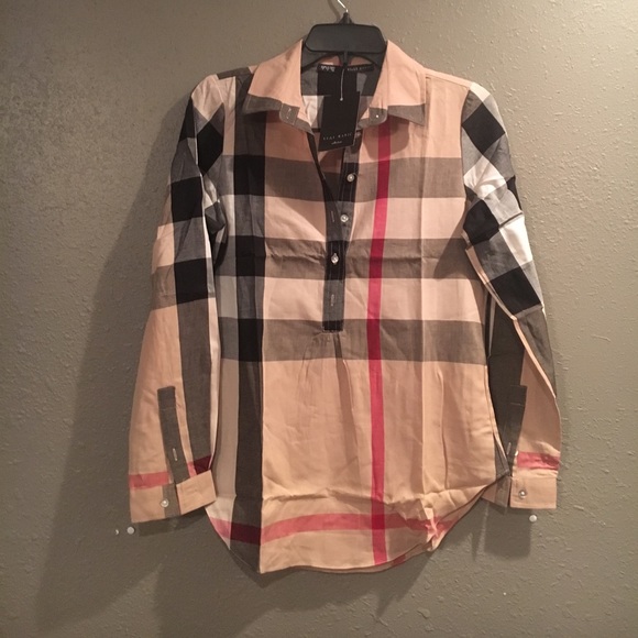 🆕 Plaid. Shirt sz. Small 2/4. 4/6 - Picture 3 of 7