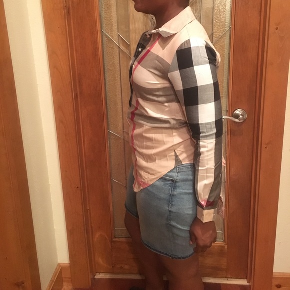 🆕 Plaid. Shirt sz. Small 2/4. 4/6 - Picture 6 of 7