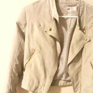 H and m girls bomber jacket