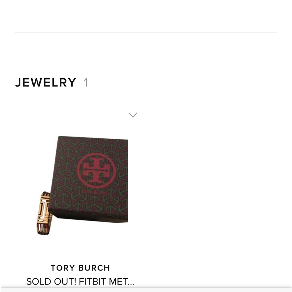 Tory Burch Rose Gold FitBit Bangle