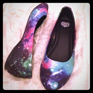 Modcloth TUK Galaxy Flats