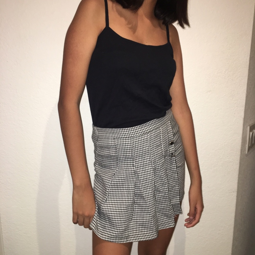 Gingham Skort🍒