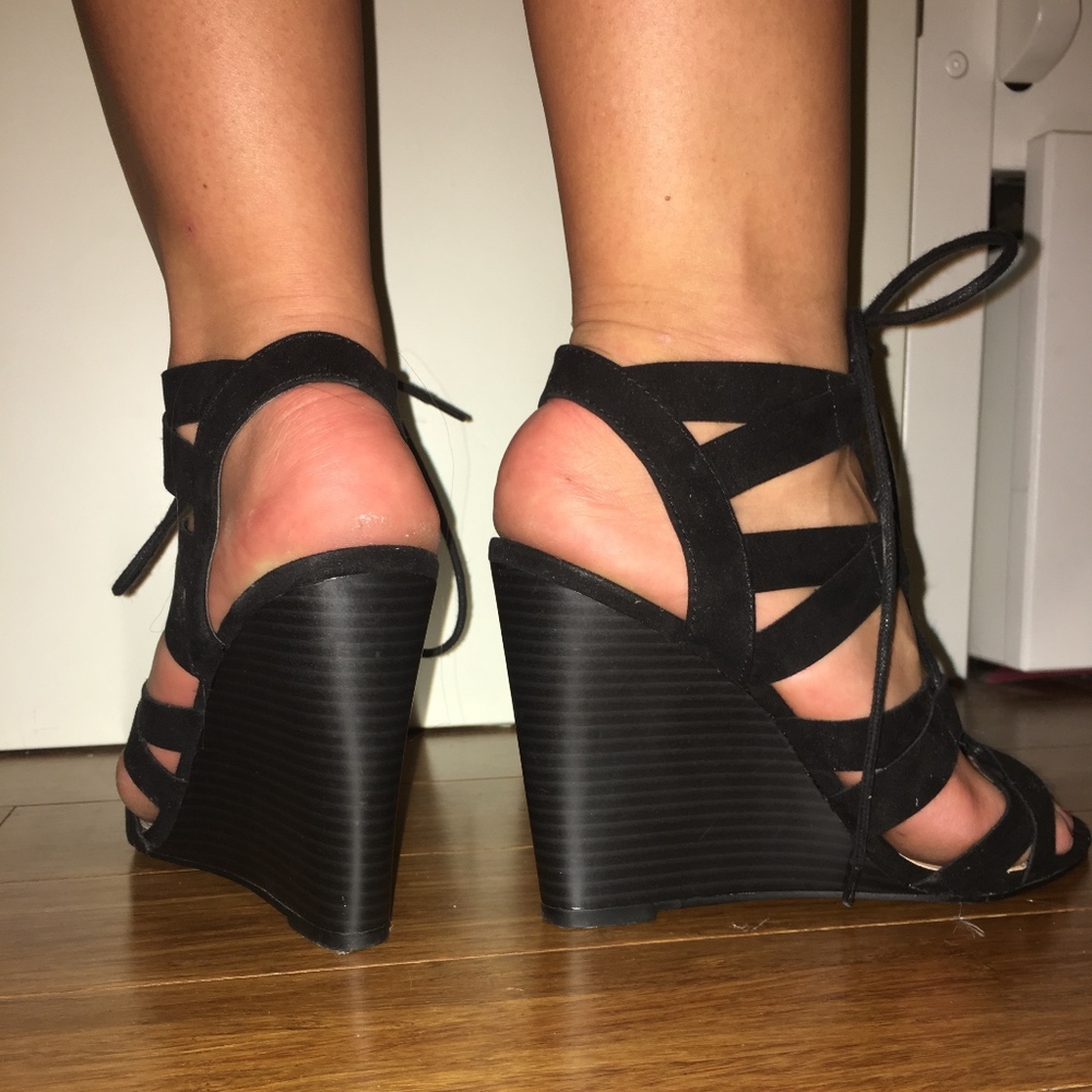Black Forever 21 Heels