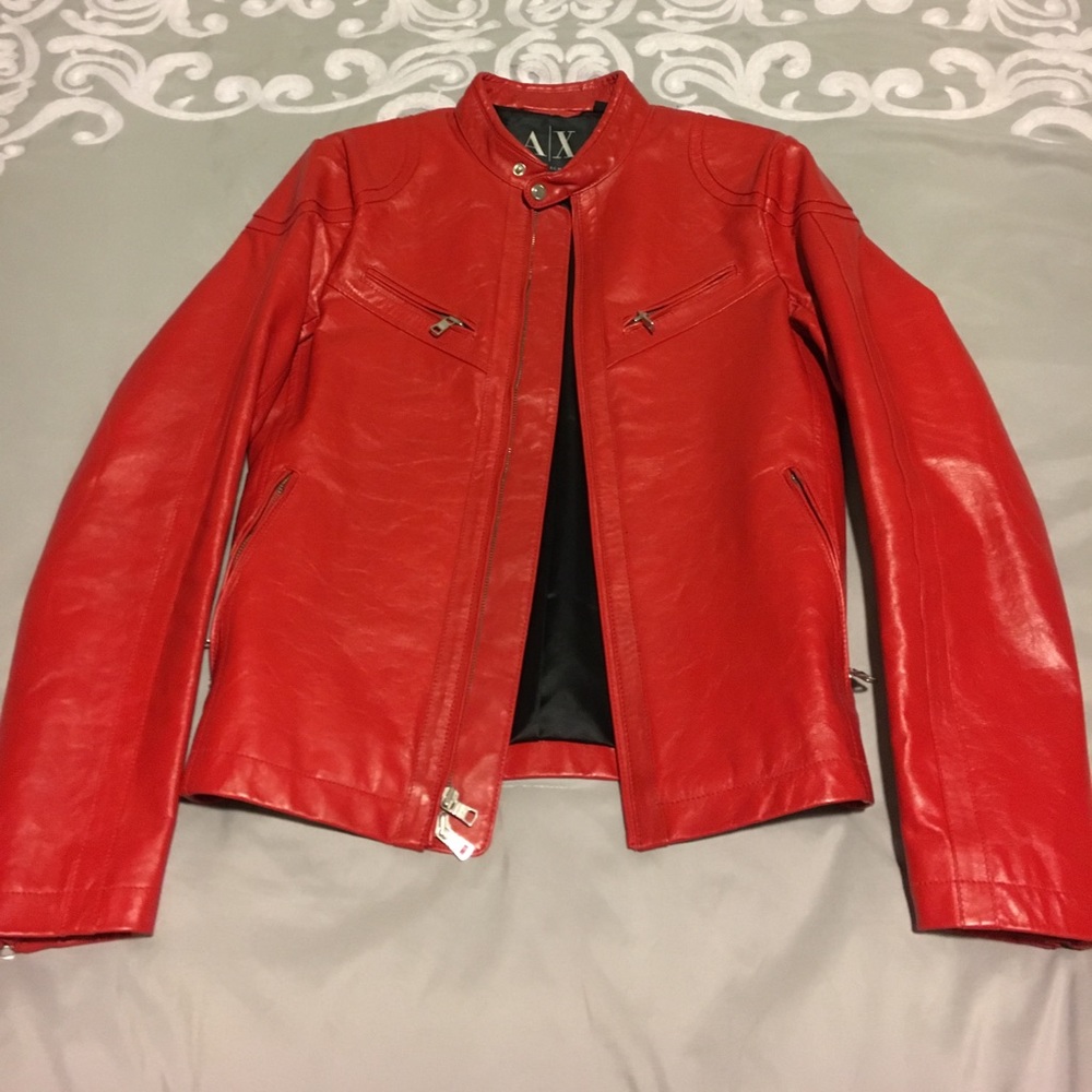 Armani Exchange Leather jacket