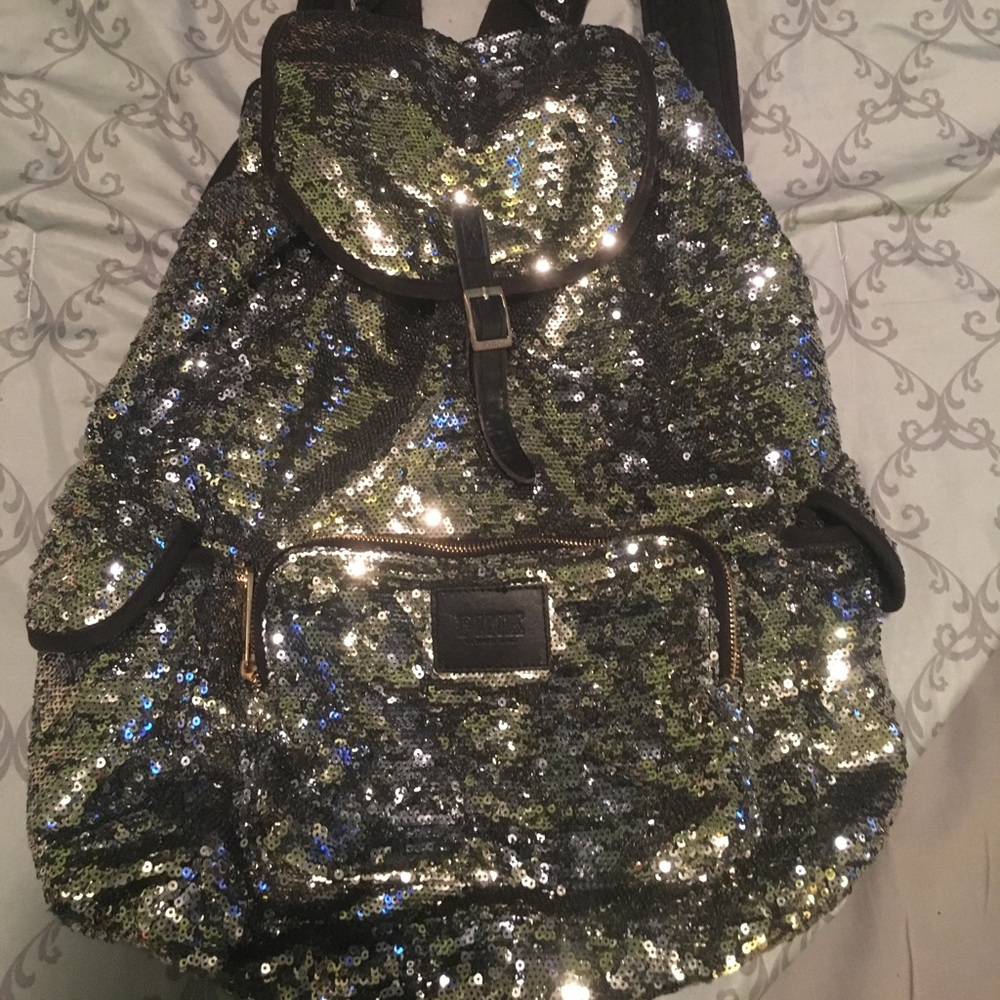Sequin PINK VS Backpack