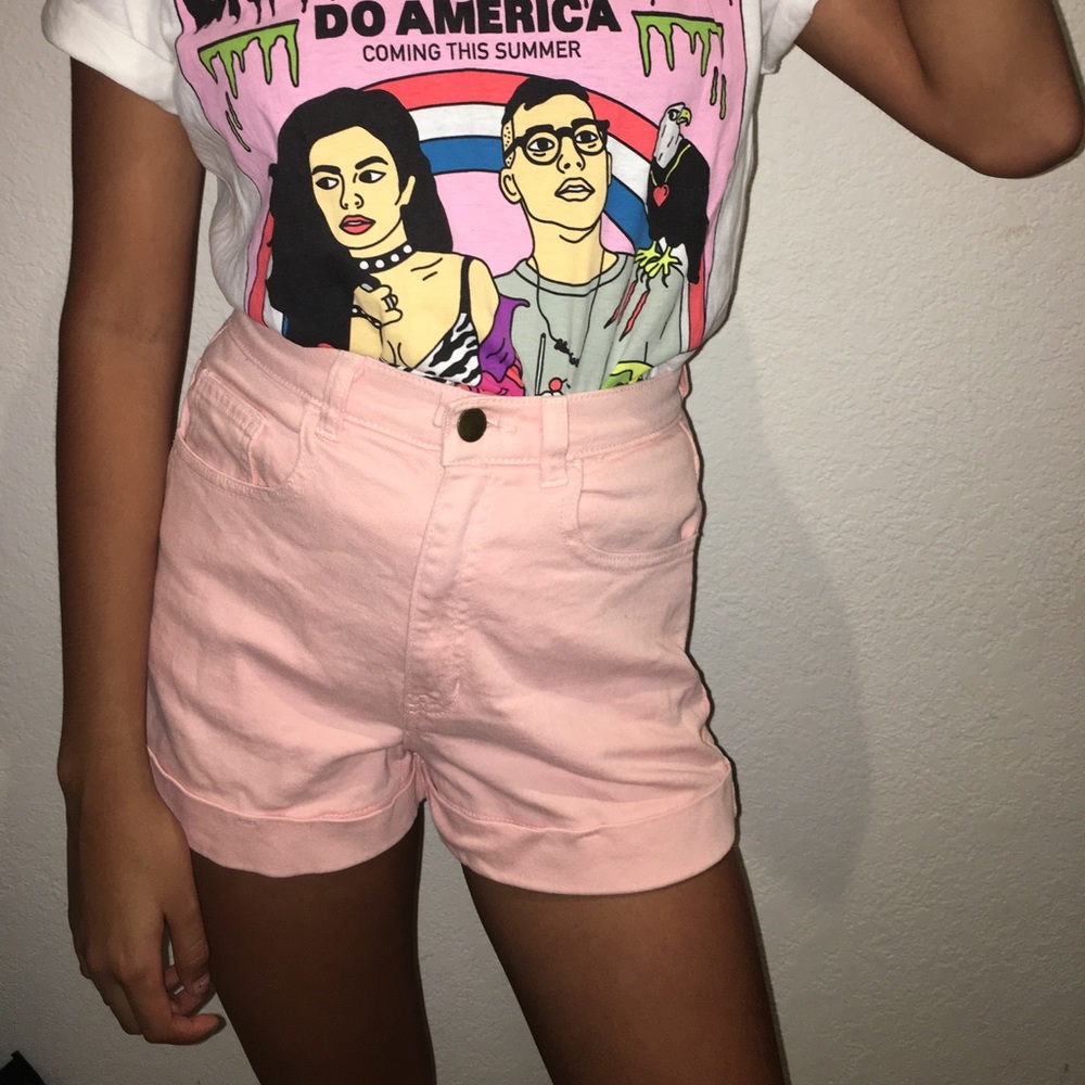 American Apparel Pink Shorts💗