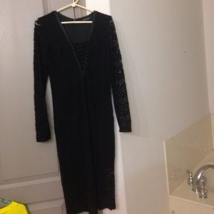 Black Lace Marciano Dress