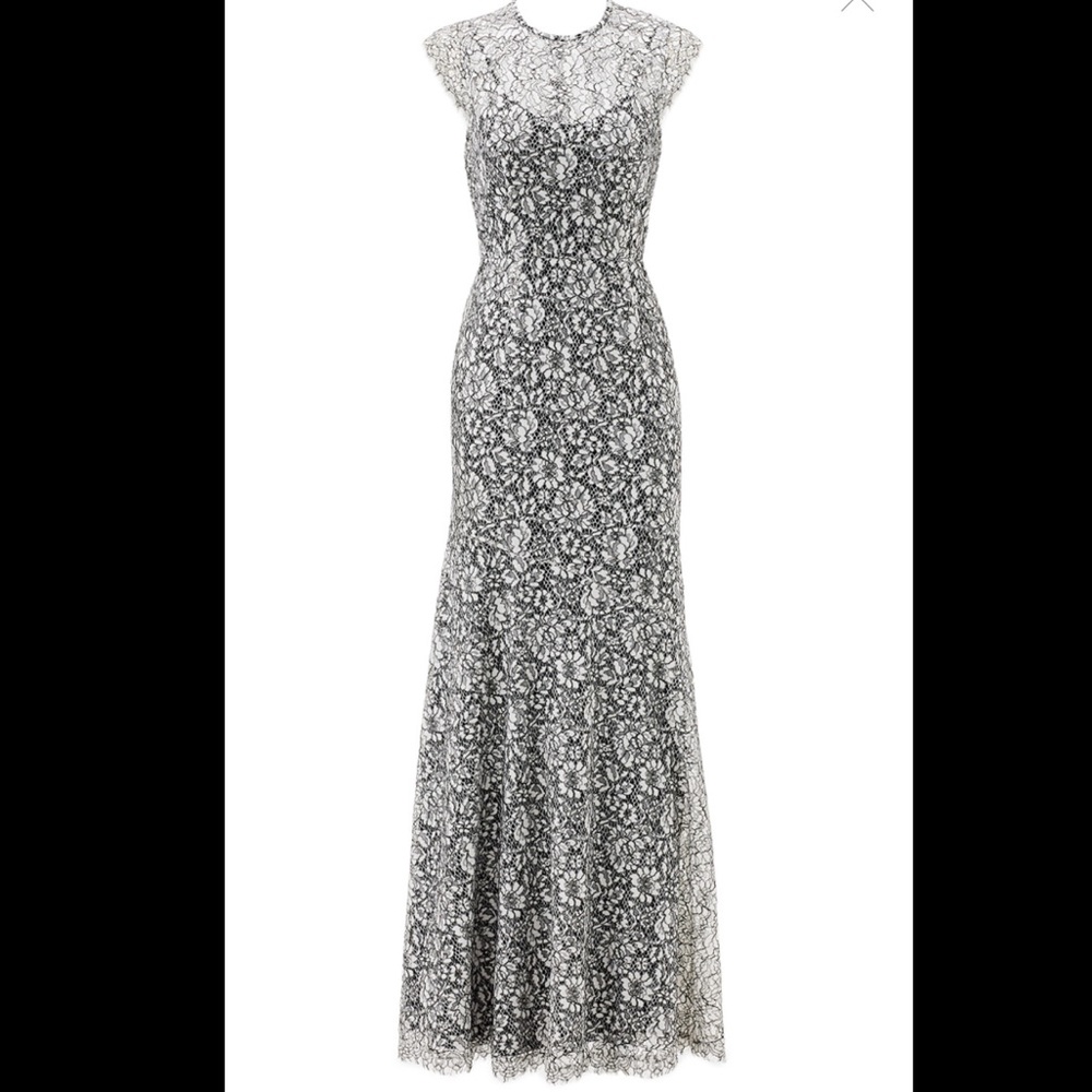 Shoshanna lace gown NEW