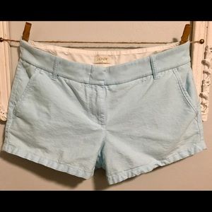 J.Crew Light Blue Cotton Shorts