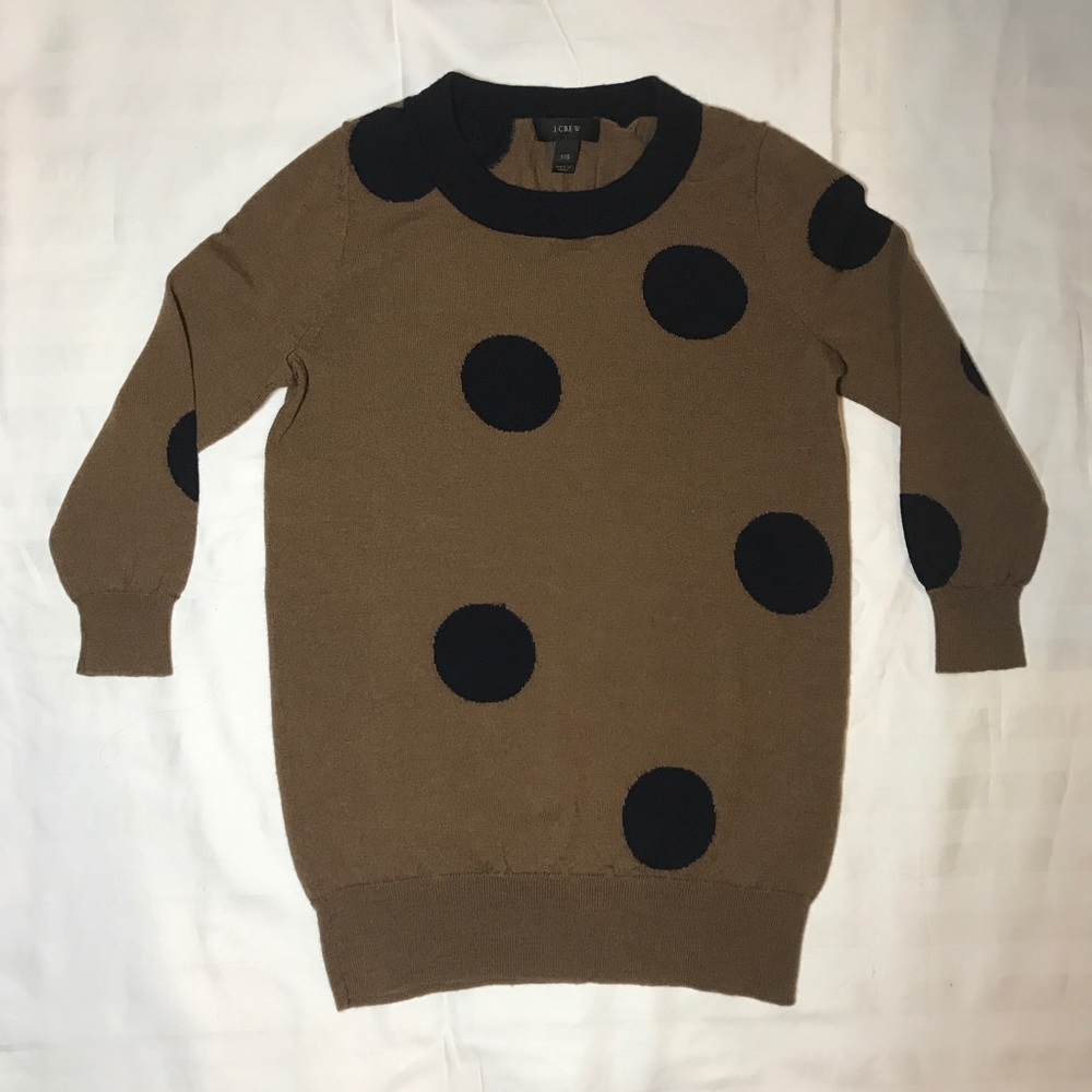 J Crew mid sleeve shirt
