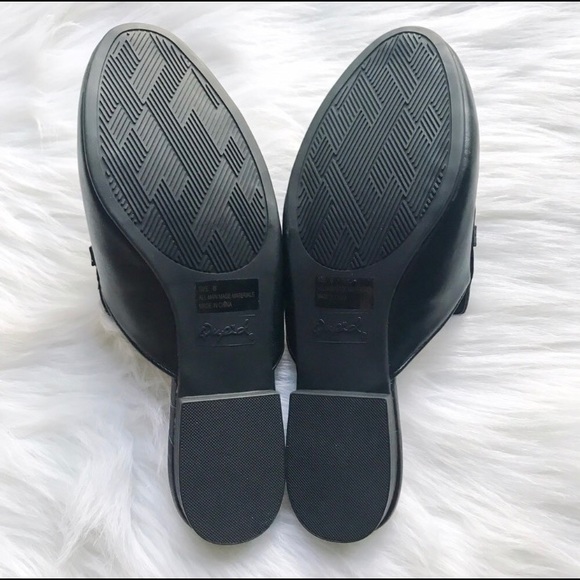 Embroidered Rose Loafers Mules Slides Flat - Picture 7 of 8