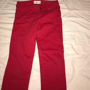 Red Kids Skinny Jeans