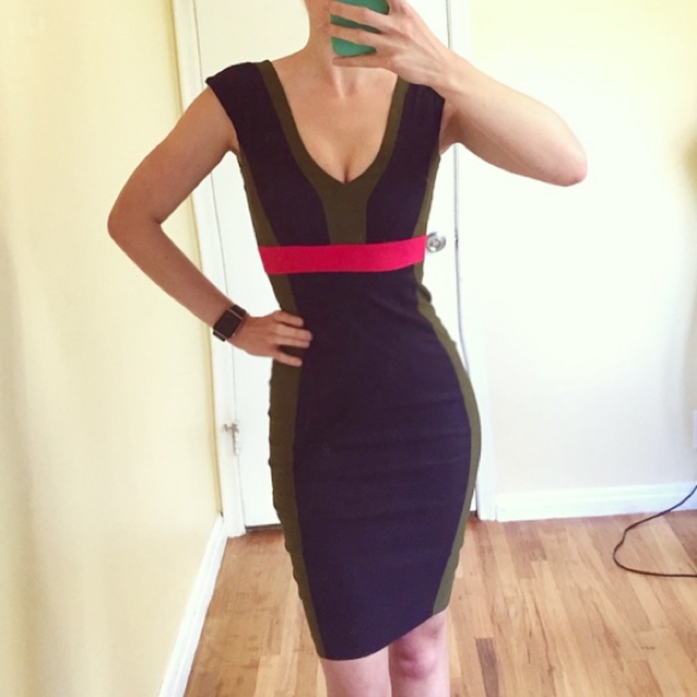 Asos/Vesper color block dress NBW