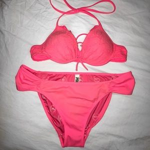 VS & PINK Bikini set Push Up top