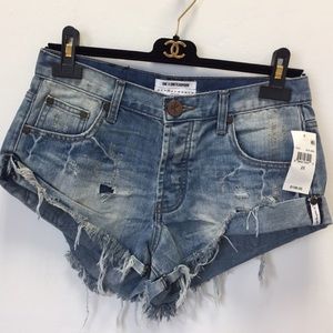 NWOT One Teaspoon Bandit Shorts