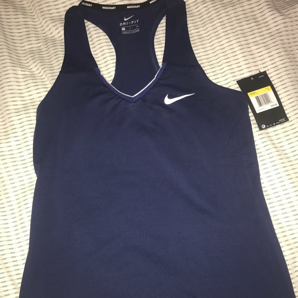 Women's Nike Training Top Blue Size Small NWT